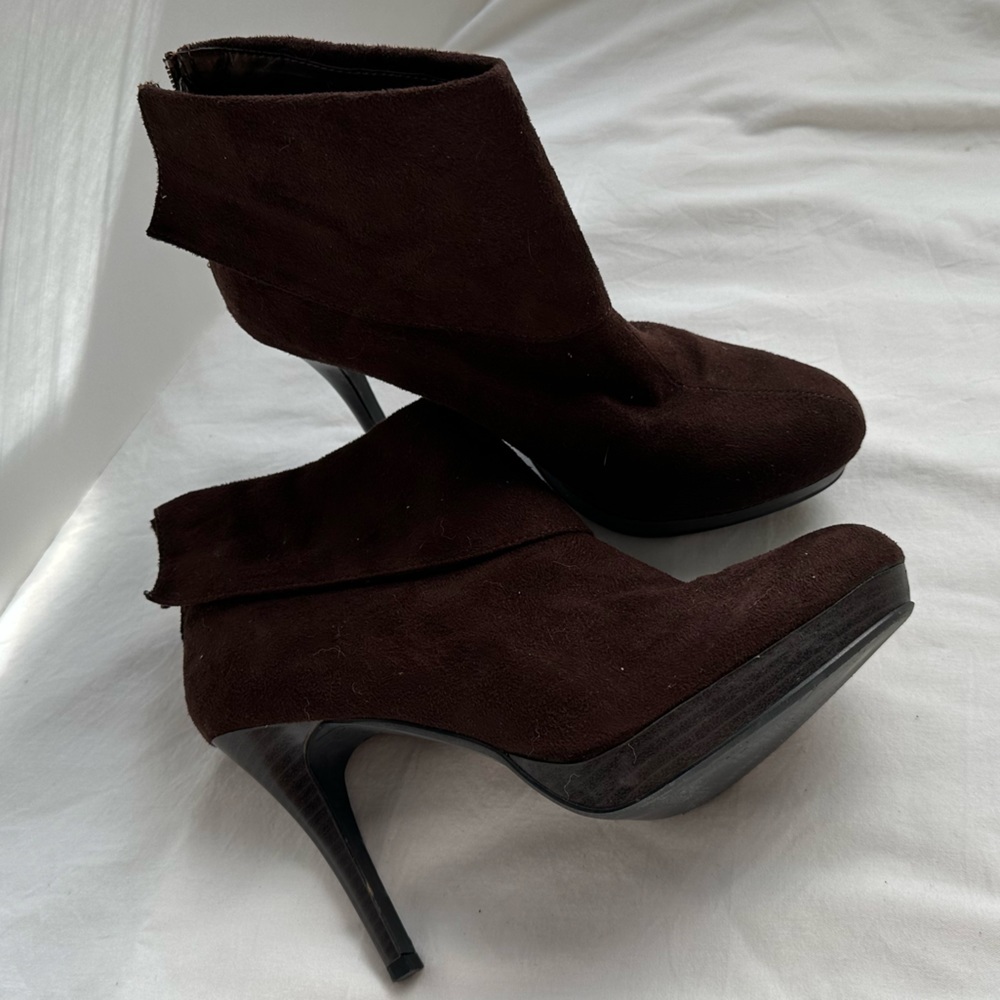 Brian Anderson Brown Boots Suede size 7.5